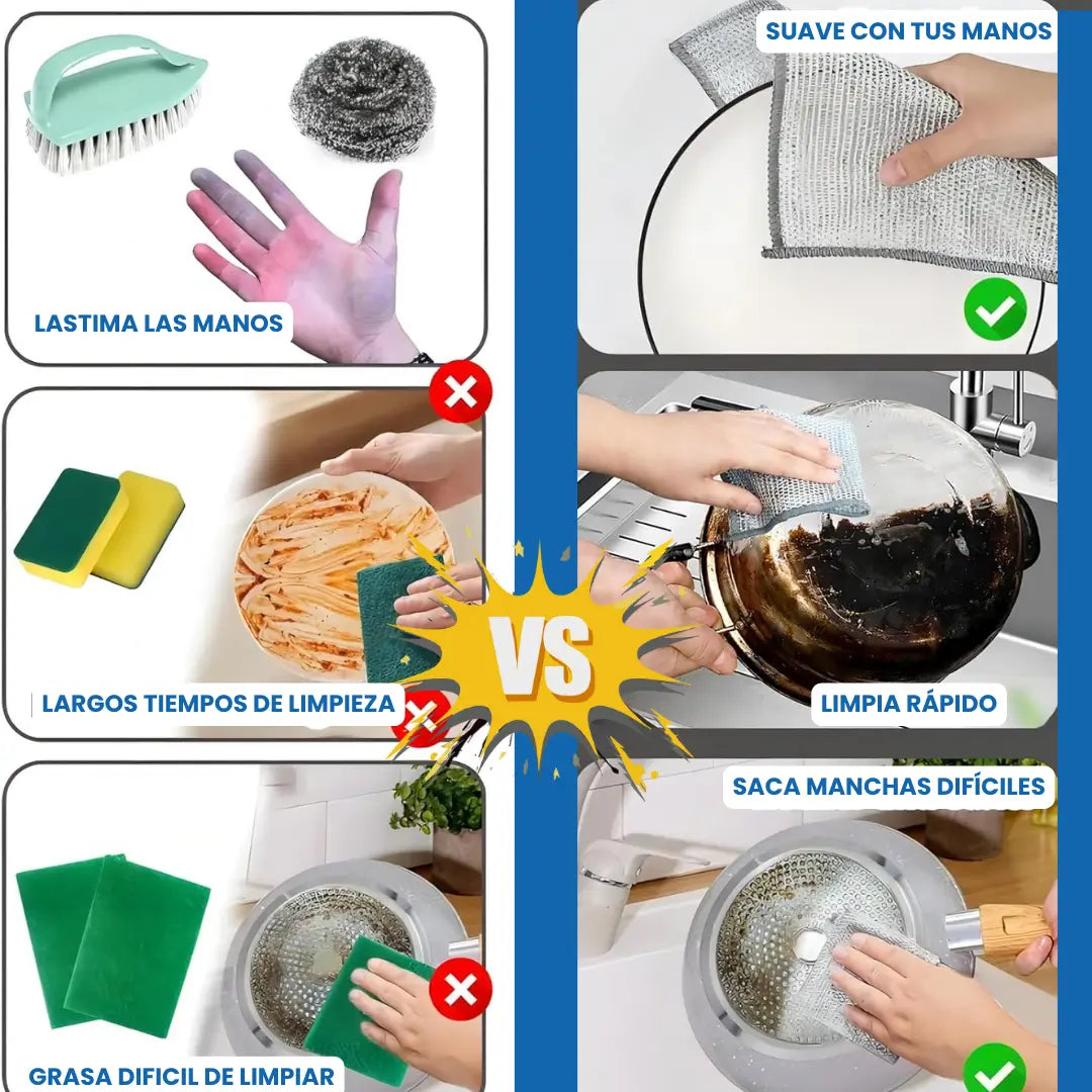 ¡NUEVOS! CleanPro – Pack™: Paños mágicos de limpieza x 10 unidades + Envío GRATIS