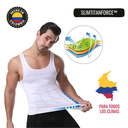 SlimTitanForce™: Camisilla de compresión + Envío GRATIS