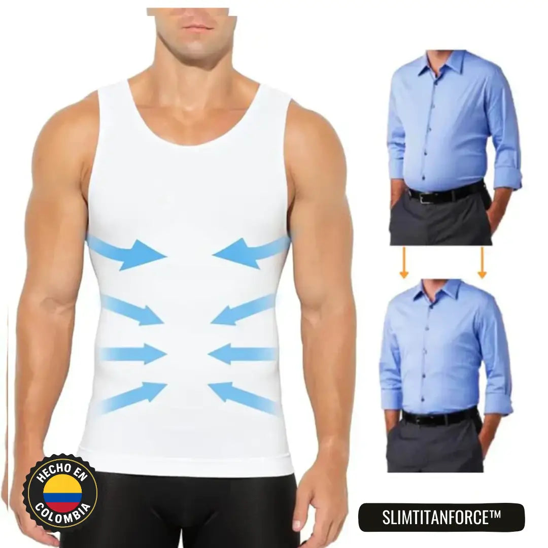 SlimTitanForce™: Camisilla de compresión + Envío GRATIS